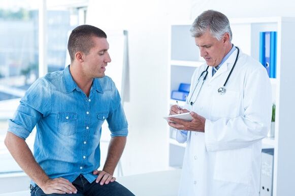 Kuckt en Dokter fir chronesch Prostatitis